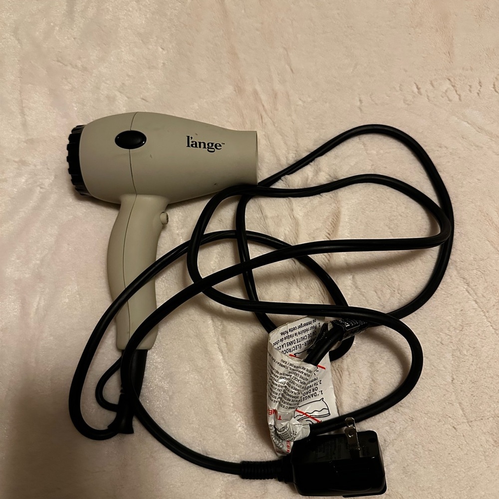 Lange Cream Hair Dryer